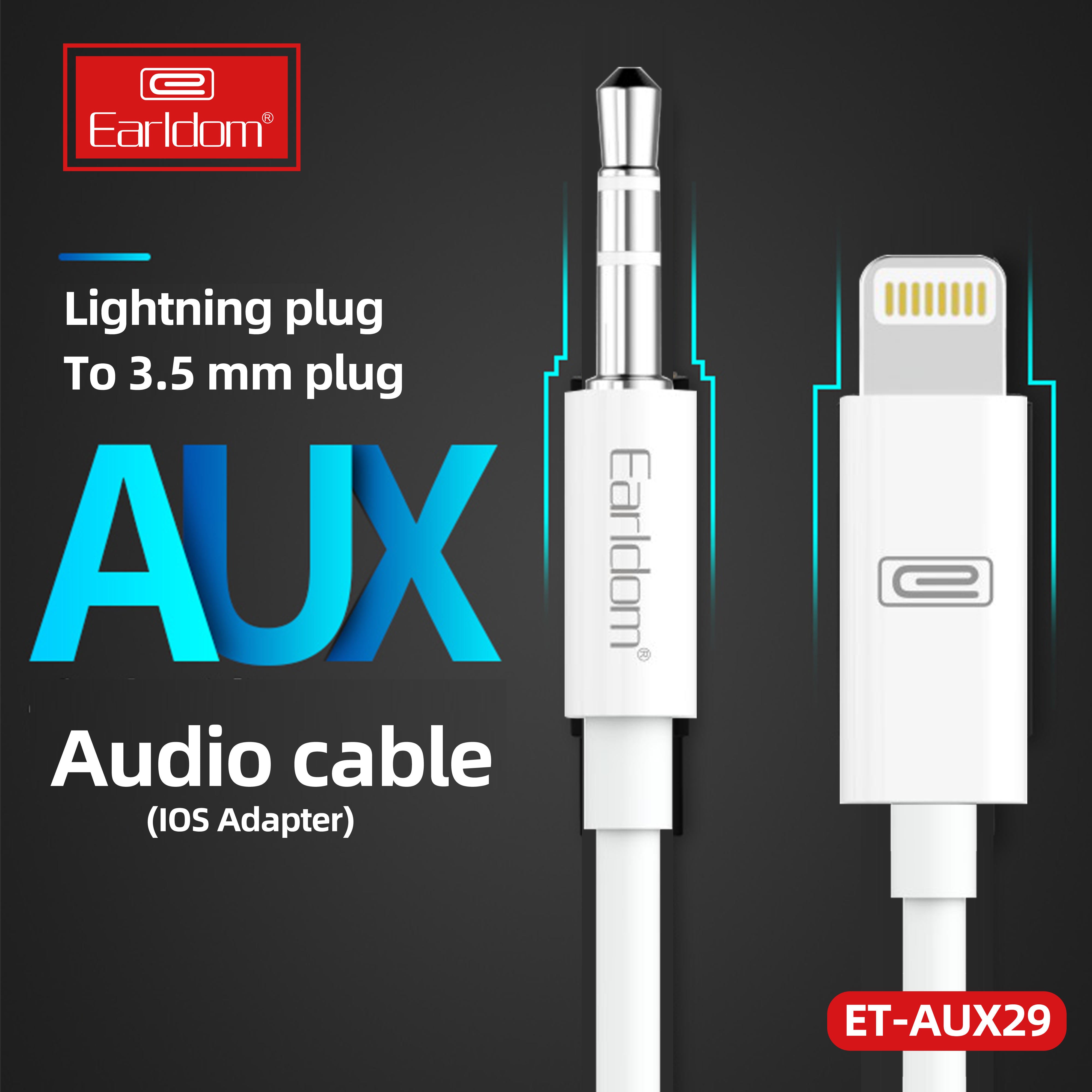 ET-AUX29 100CM Aux cable to lighting ET-AUX29 100CM Aux cable to lighting